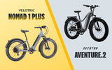 Nomad 1 Plus vs. Aventure.2: Finding the Best Fat Tire E-Bike for Every Body.