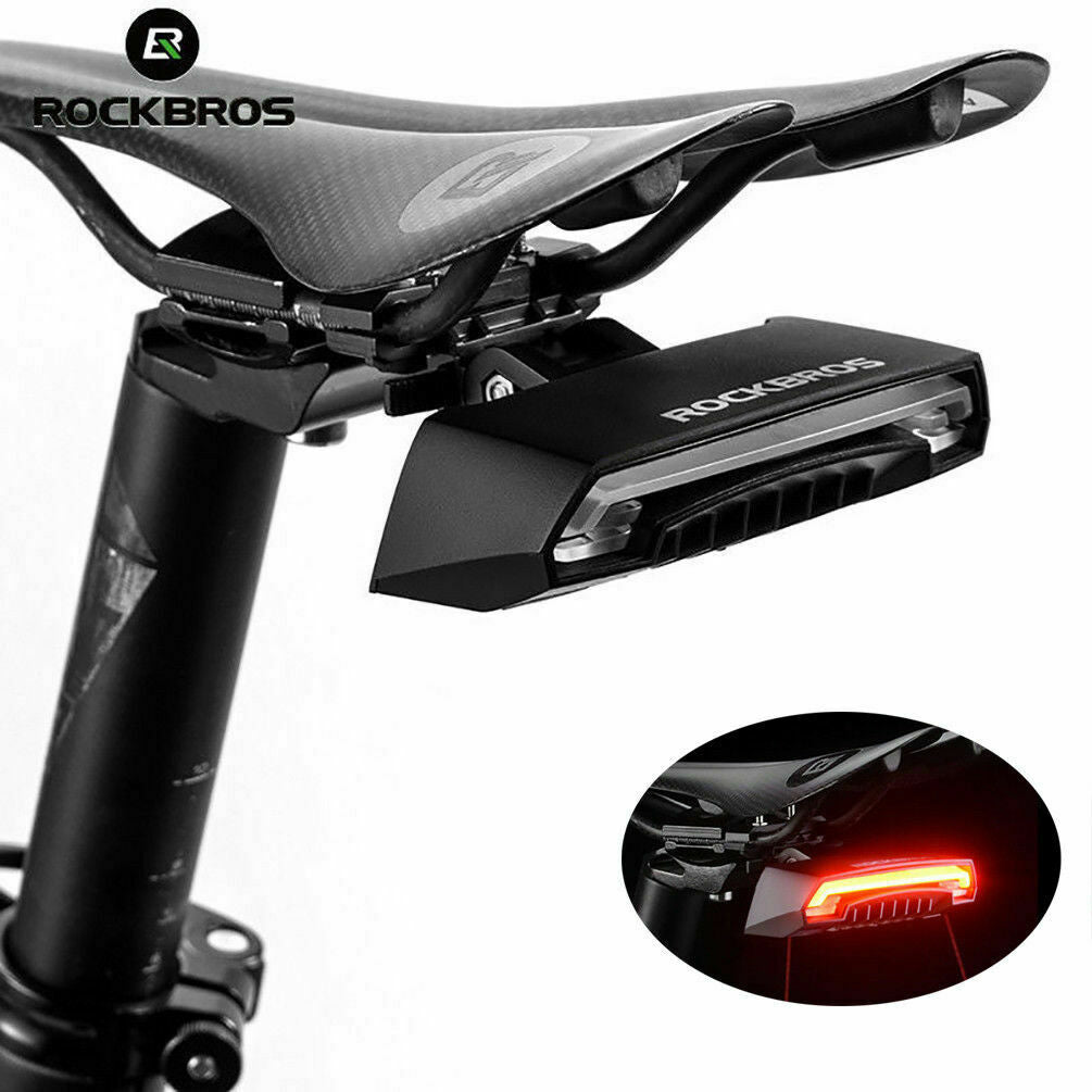 ROCKBROS Bicycle Rear Light with Saddle Fitting & Remote Control LKWD-R1