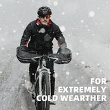 ROCKBROS Bike Handlebar Mittens Winter Extreme Cold Weather