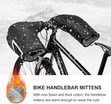 ROCKBROS Bike Handlebar Mittens Winter Extreme Cold Weather