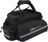 ROCKBROS Bicycle Pannier Bag with compartments and waterproof cover