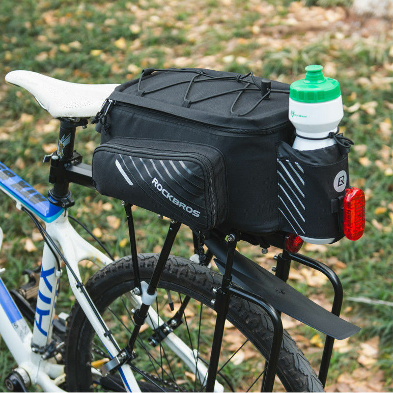 Velotric ROCKBROS Pro Rear Rack Bag Extra Pockets