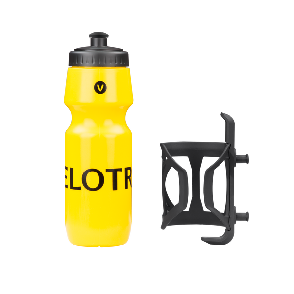 Yellow bike water bottle online