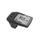 Electric bike digital display showing battery and speed metrics