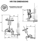 RV Rider E-Bike Rack